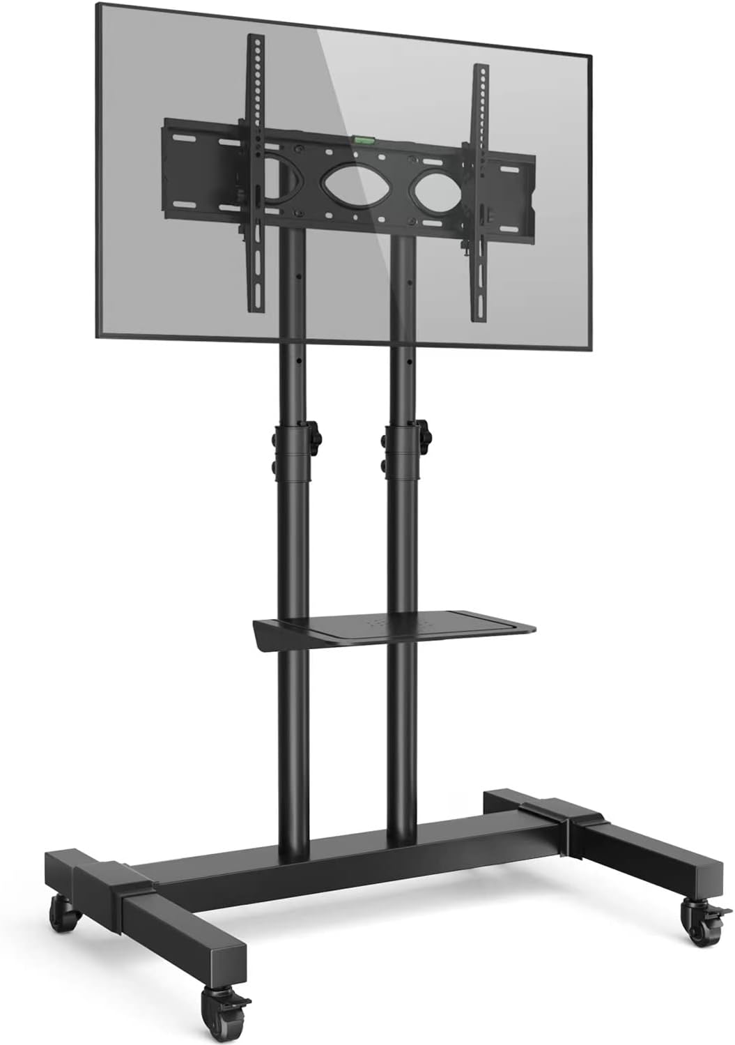 RFIVER Tall Mobile TV Stand, Special TV Stand on Wheels Castors for Most 32"-80"...