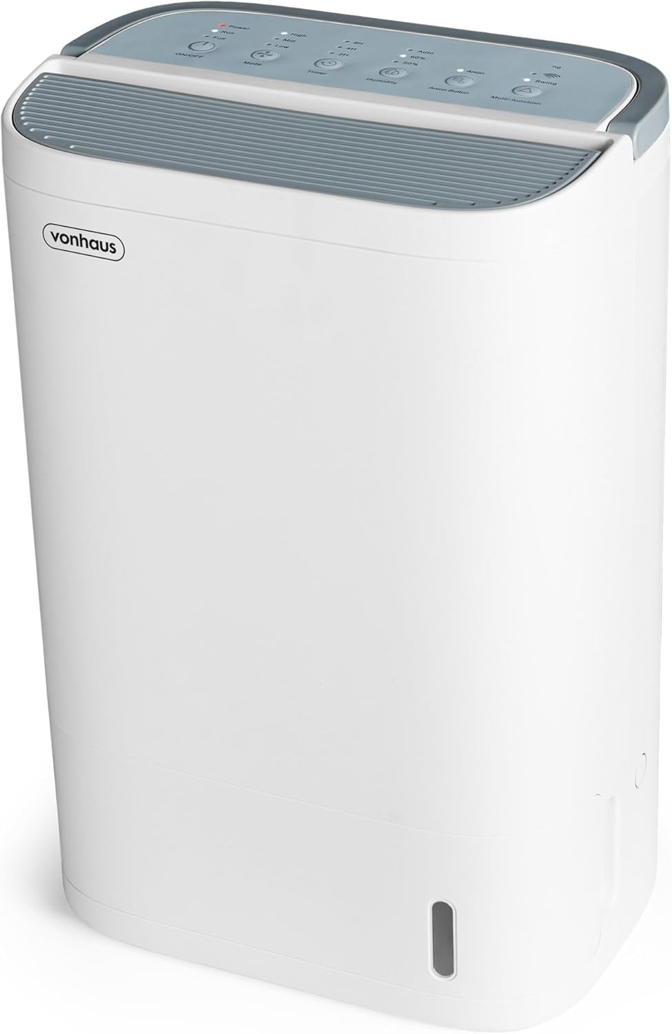 VonHaus Desiccant Dehumidifier 7L/Day – 3 Modes, 8 Hour Timer, Low Noise, Carry...