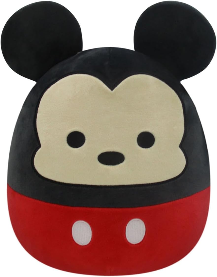 Squishmallows Disney Mickey Mouse Plush, Special Ultrasoft Stuffed Animal Large...