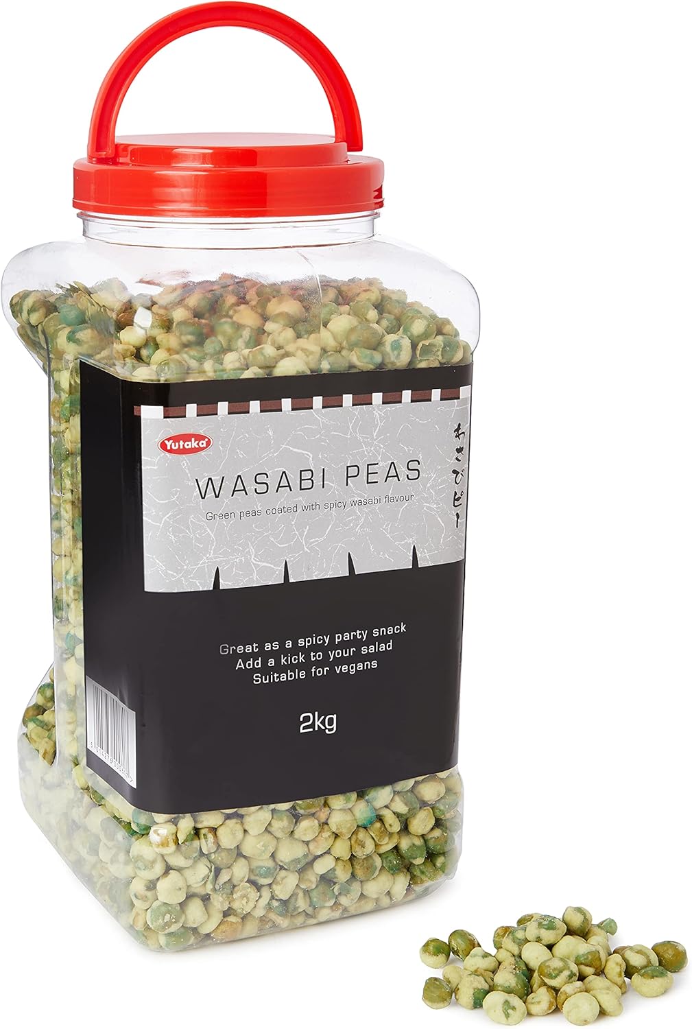 Yutaka Wasabi Peas 2Kg 2 kg (Pack of 1)
