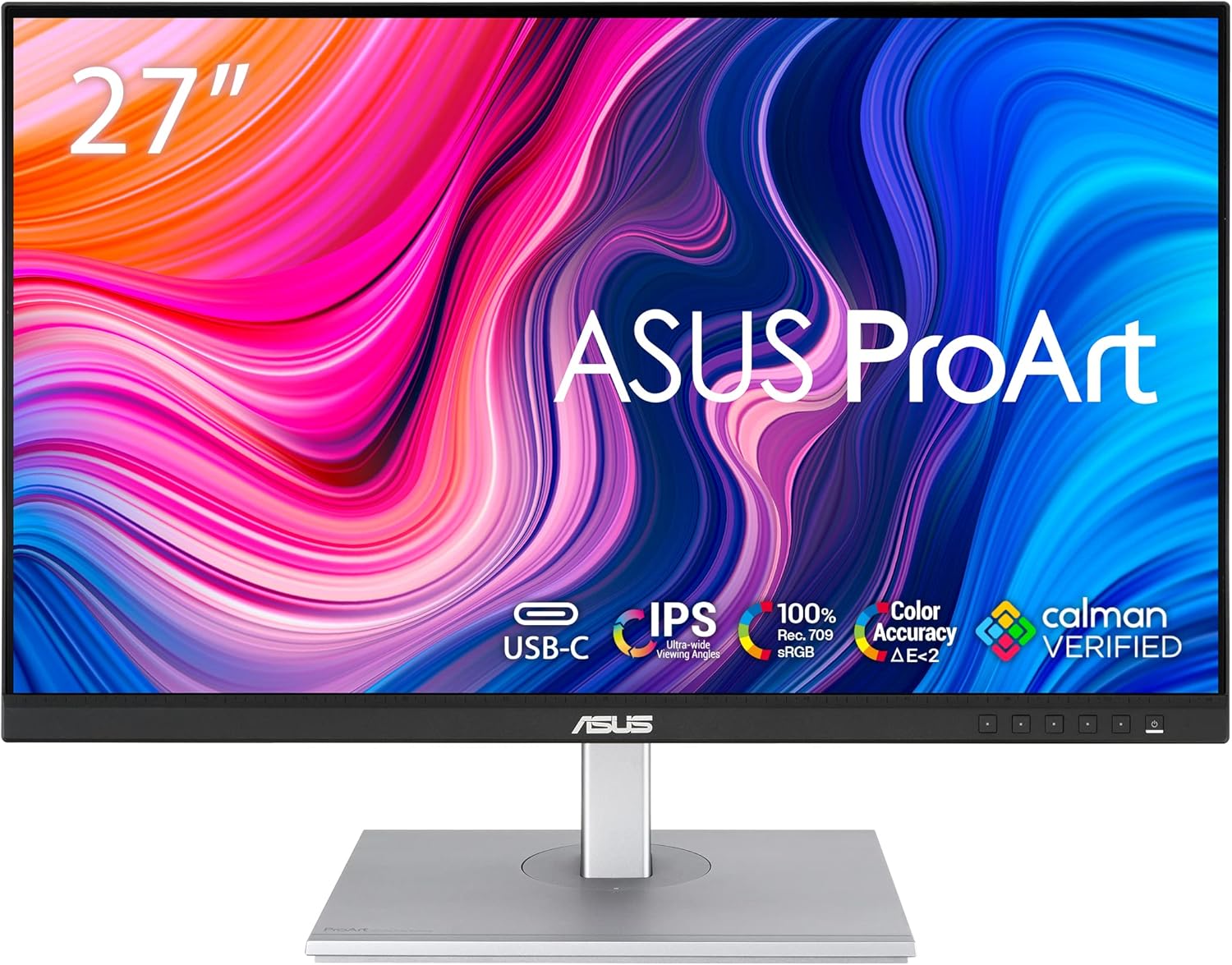 ASUS ProArt Display PA278CV, Special Monitor for Professionals, High-Quality 27-...
