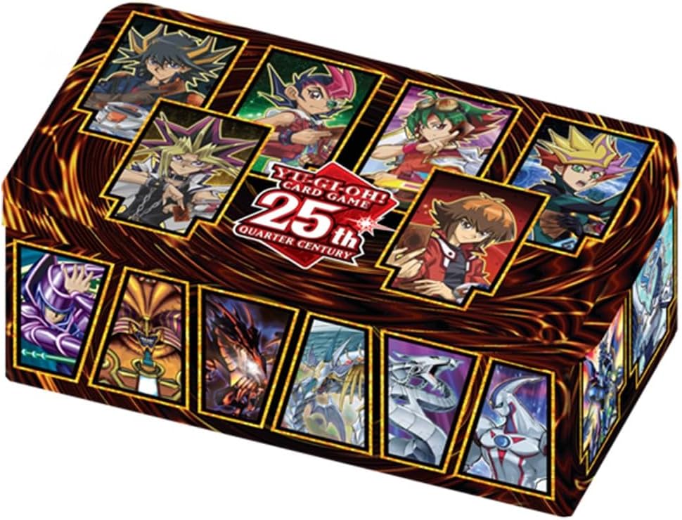 Yu-Gi-Oh! 25th Anniversary Tin, Special Tabletop Game for Dueling Heroes, Unique...