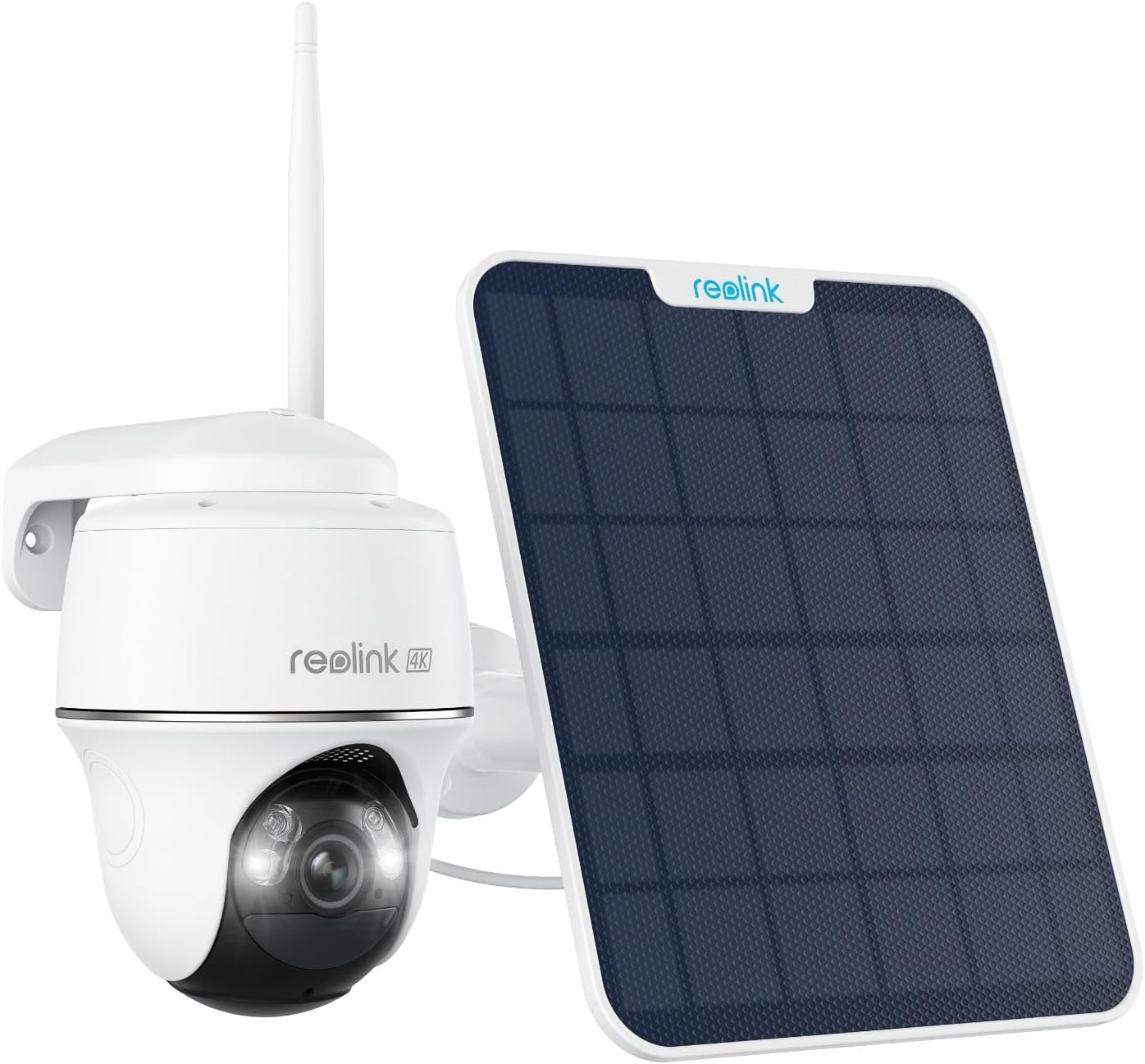 Reolink 4K PT Solar Security Camera, No Hub Needed...