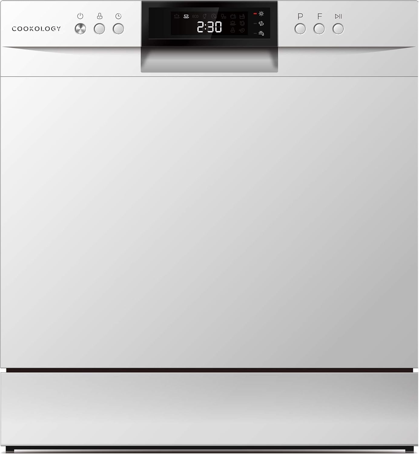 Cookology 8 Place Setting XL Mini Table Top Dishwasher, Innovative Dishwasher in...