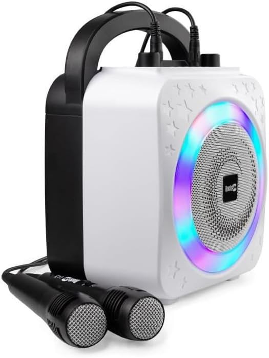 RockJam Karaoke Machine, Special 8-Watt Rechargeable Bluetooth Karaoke Machine w...