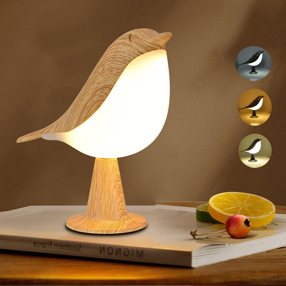 Xhope4u Night Light Touch Sensor, Innovative Bedside Table Lamp, Special Night L...
