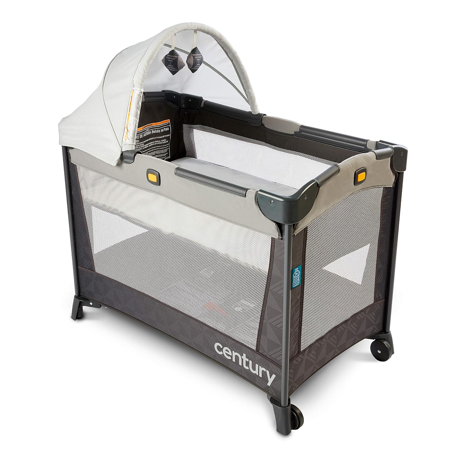 Century Travel On LX, Special Compact Playard with Bassinet, Innovative 2-in-1 P...