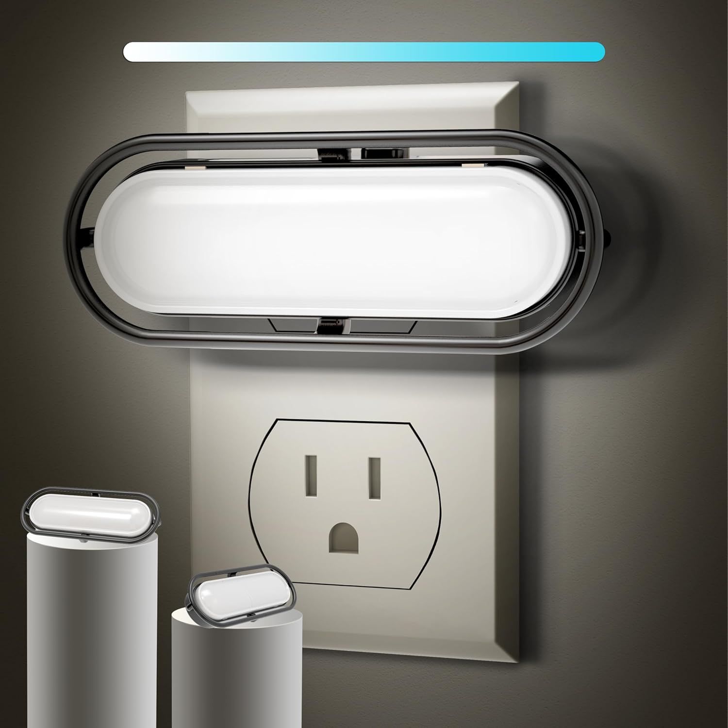 Vintage Night Light Plug in, Special Home Decor Night Light with Dusk to Dawn Se...