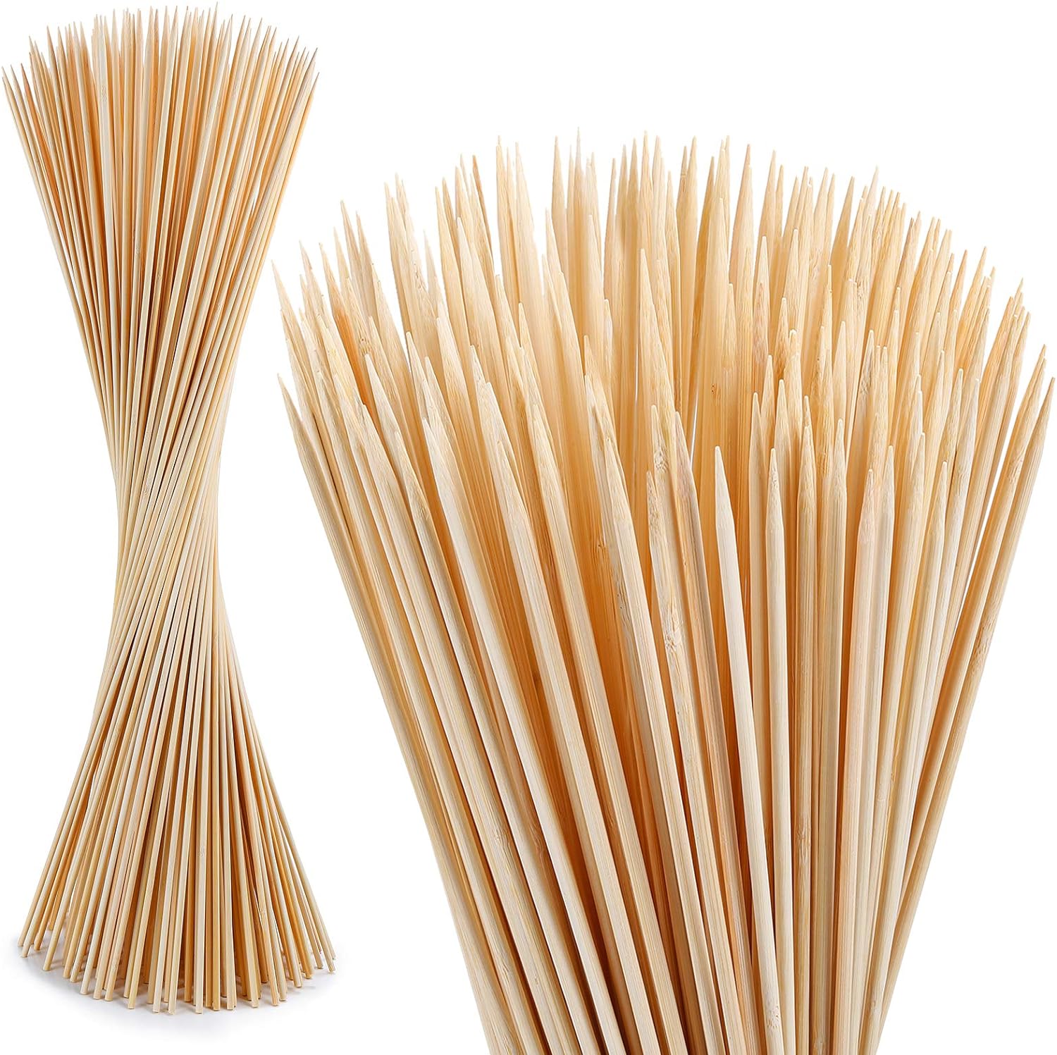 200 PCS Bamboo Marshmallow Roasting Sticks, Special SMores Skewers for Fire Pit,...
