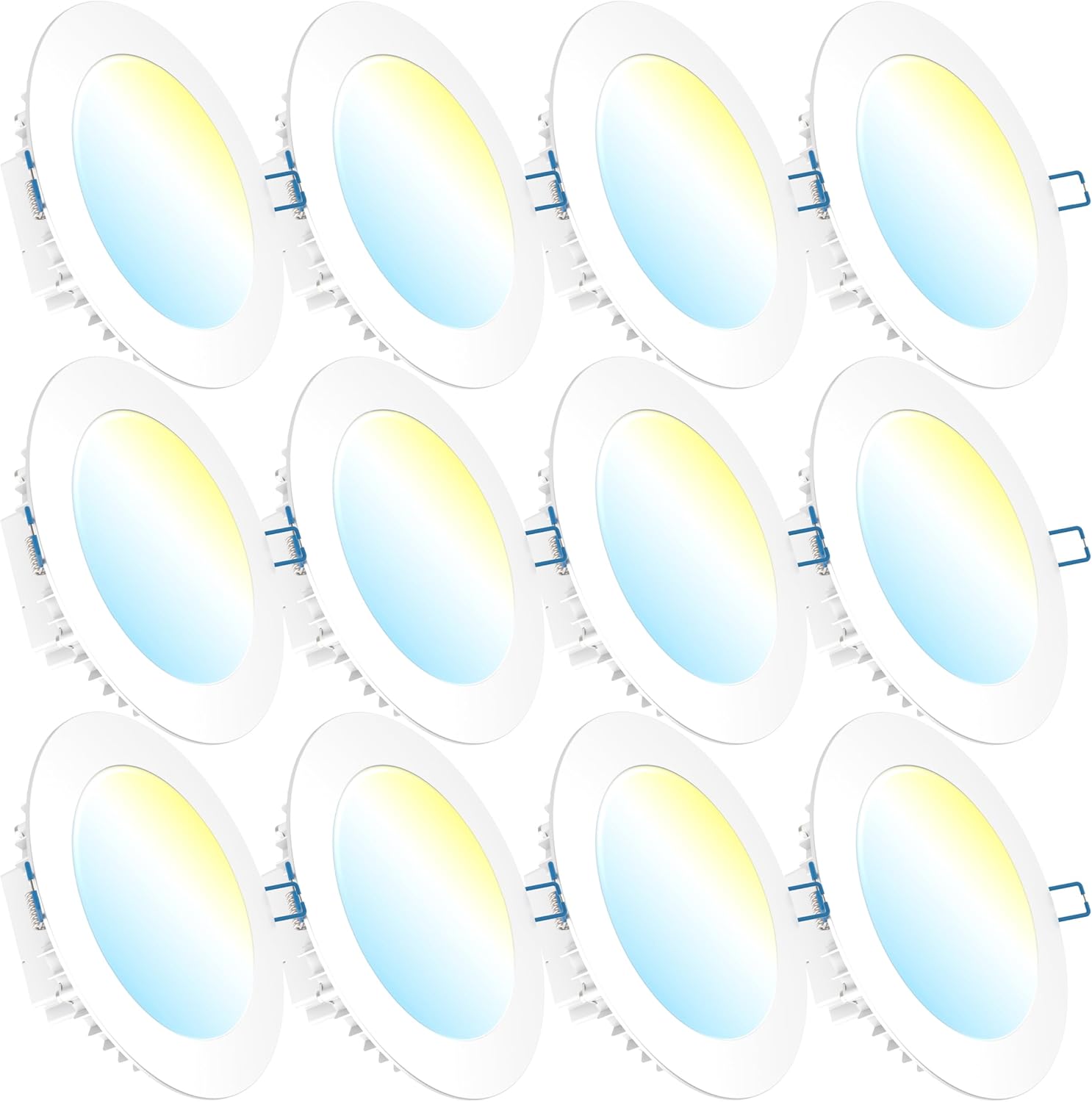 Sunco 12 Pack Ceiling Lights, Special LED Recessed Lighting Slim, Innovative 6 I...