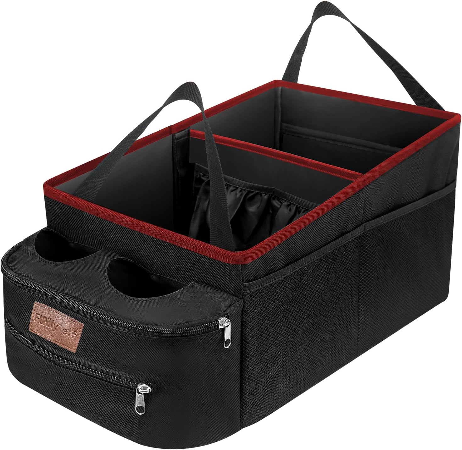 FUNNy elf Car Seat Organizer, Unique Car Organizer for Passenger Seat, Special C...