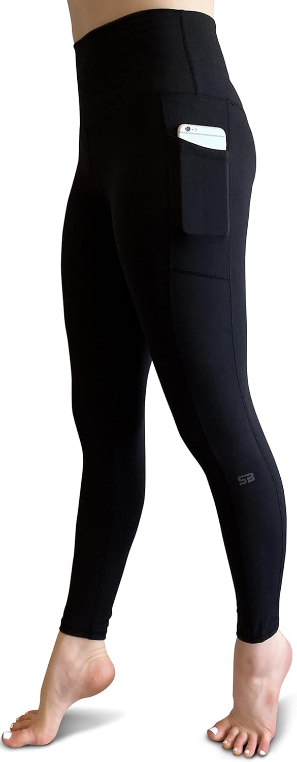 SB SOX Women's High Waisted Yoga Pants, Special Leggings with Pockets, Innovativ...