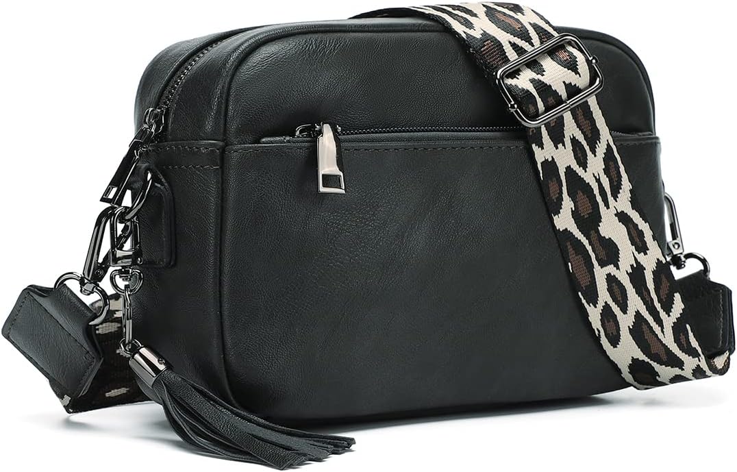 KL928 Small Crossbody Bag for Women, Soft FAUX Leather Cell Phone Purse，Adjusta...