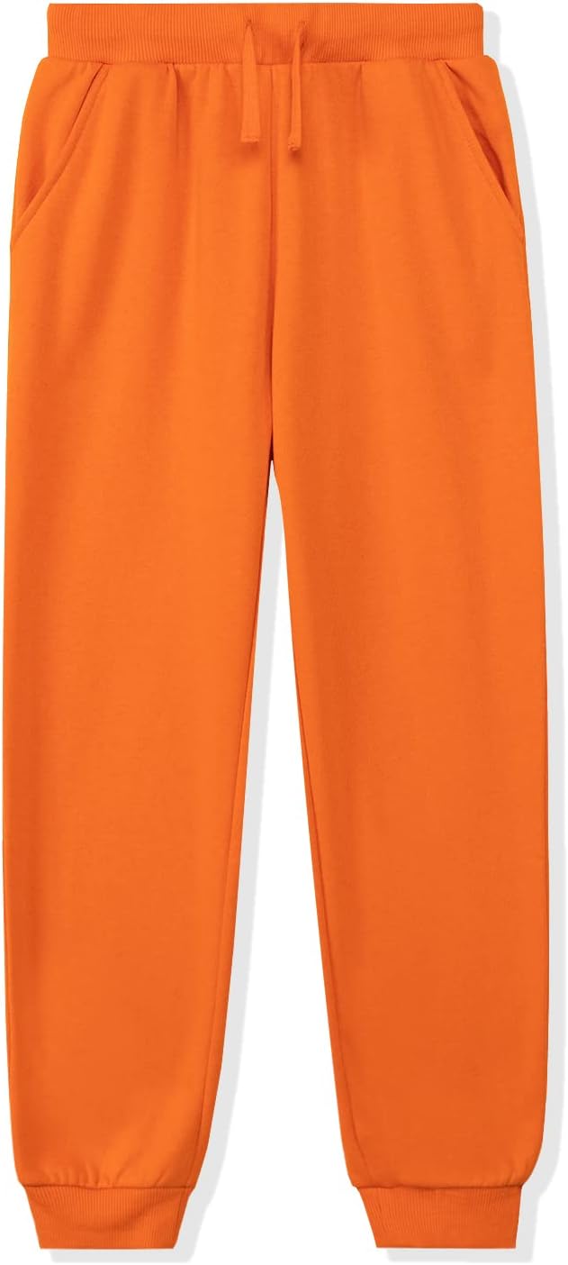 UNACOO Kids Boy's Fleece Sweatpants, Special Girl's Active Jogger Pants for Age...