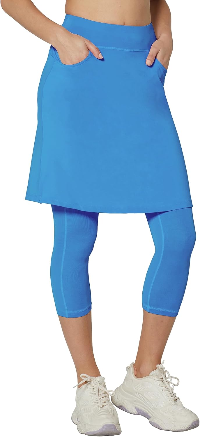 HOKOYI Skirt with Leggings Attached, Unique Workout Skirt for Women, High-Qualit...