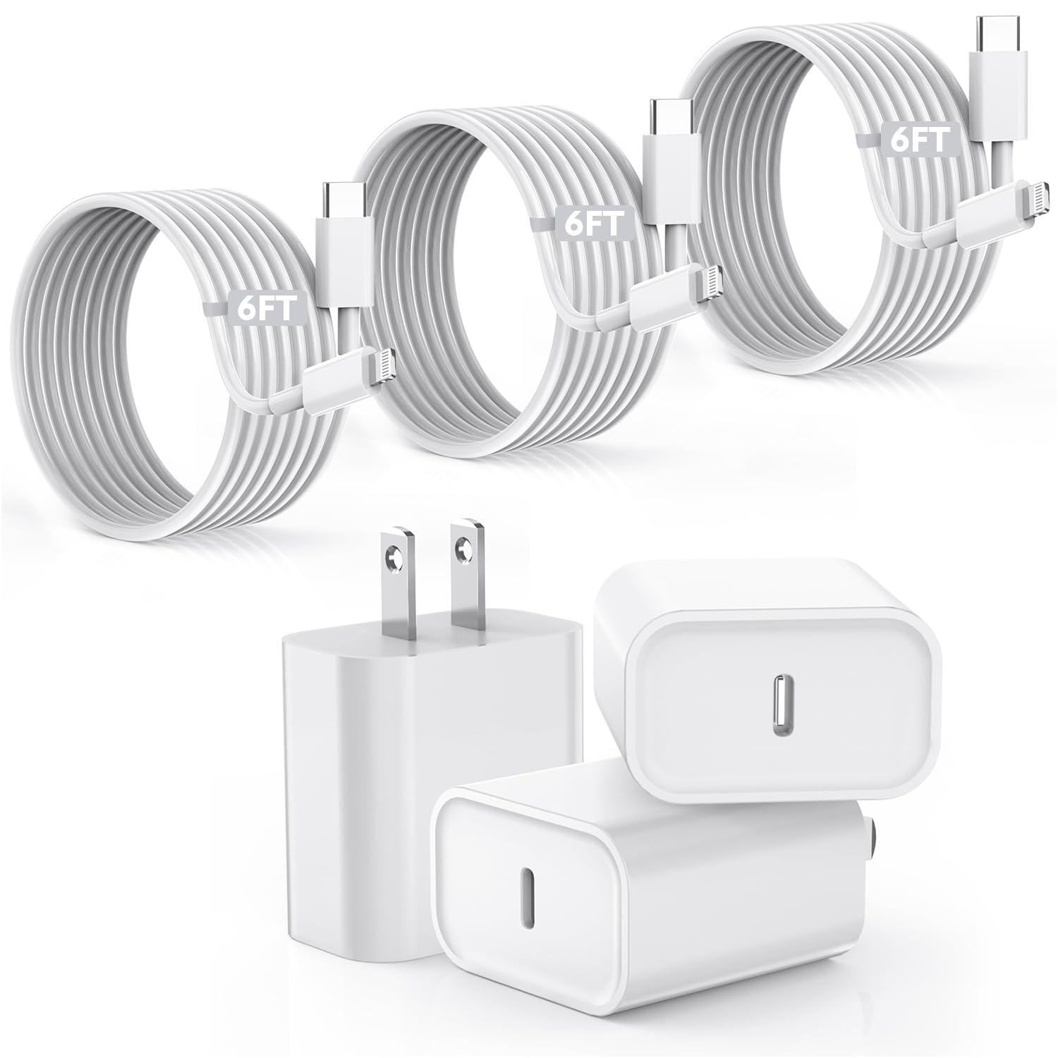 Fast Charger iPhone , Special Fast iPhone Charging Cord With Apple MFi Certifica...