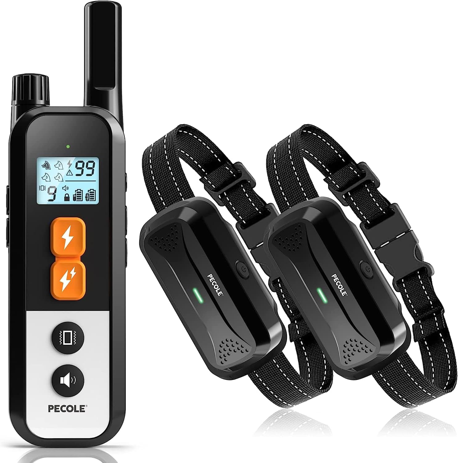 Dog Training Collar with Remote, Shock Collar for...