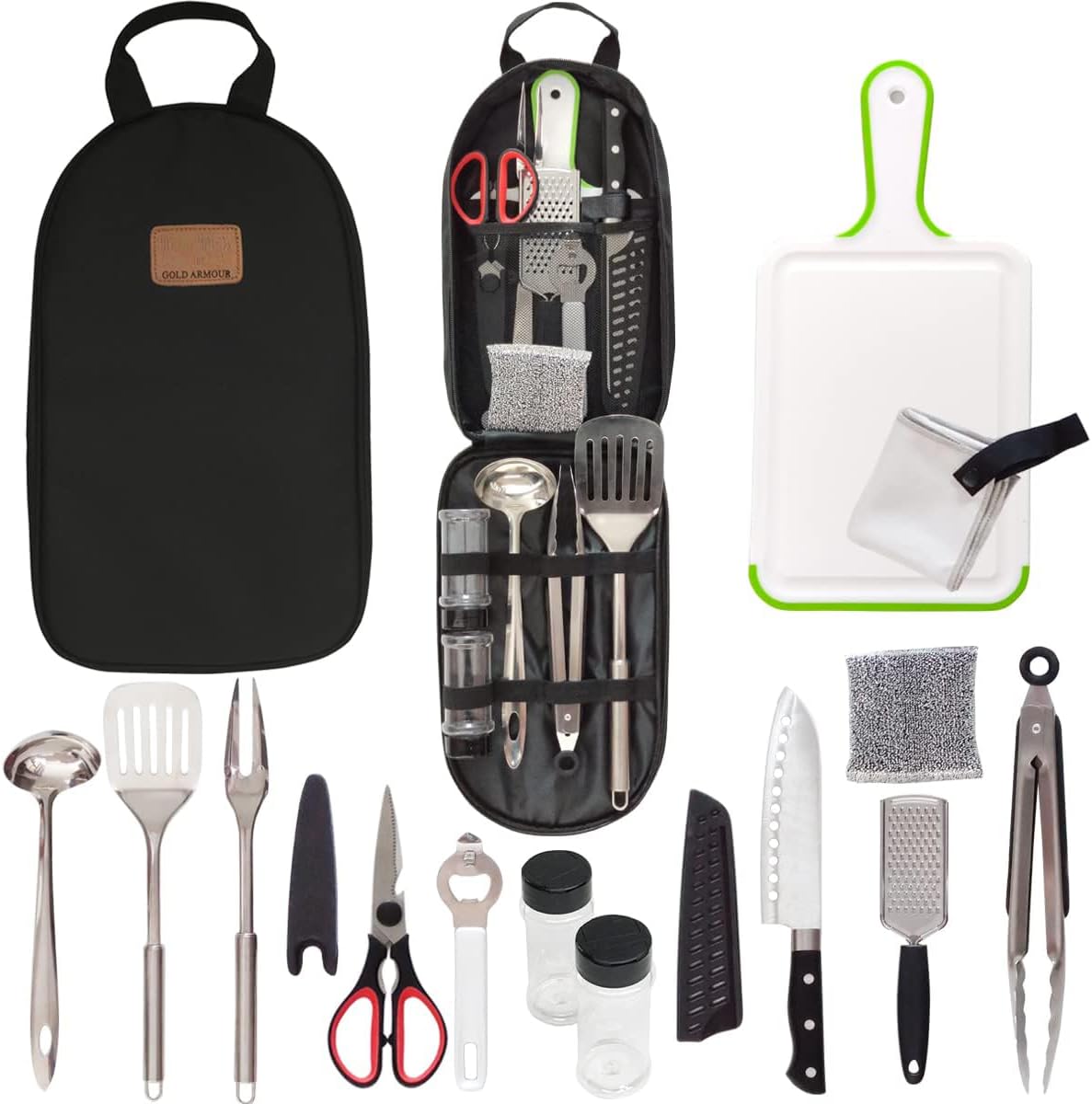 Camp Kitchen Utensil Organizer, Special Travel Set Portable Bbq, Innovative Camp...