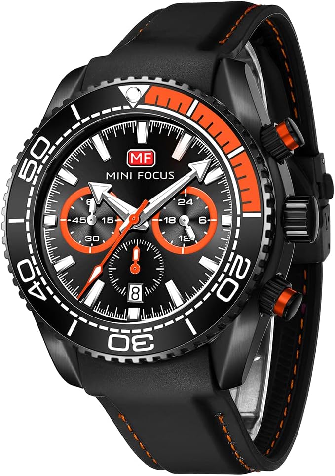 AIMES Watch for Men, Special Sport Military Waterproof Chronograph, Innovative M...