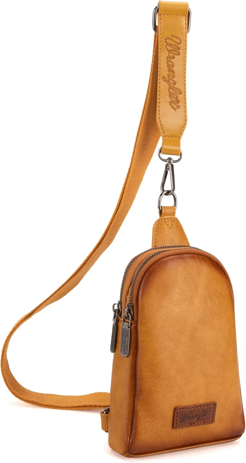 Wrangler Small Sling Bag, Stylish Fanny Packs for Women, Versatile Crossbody Bag...