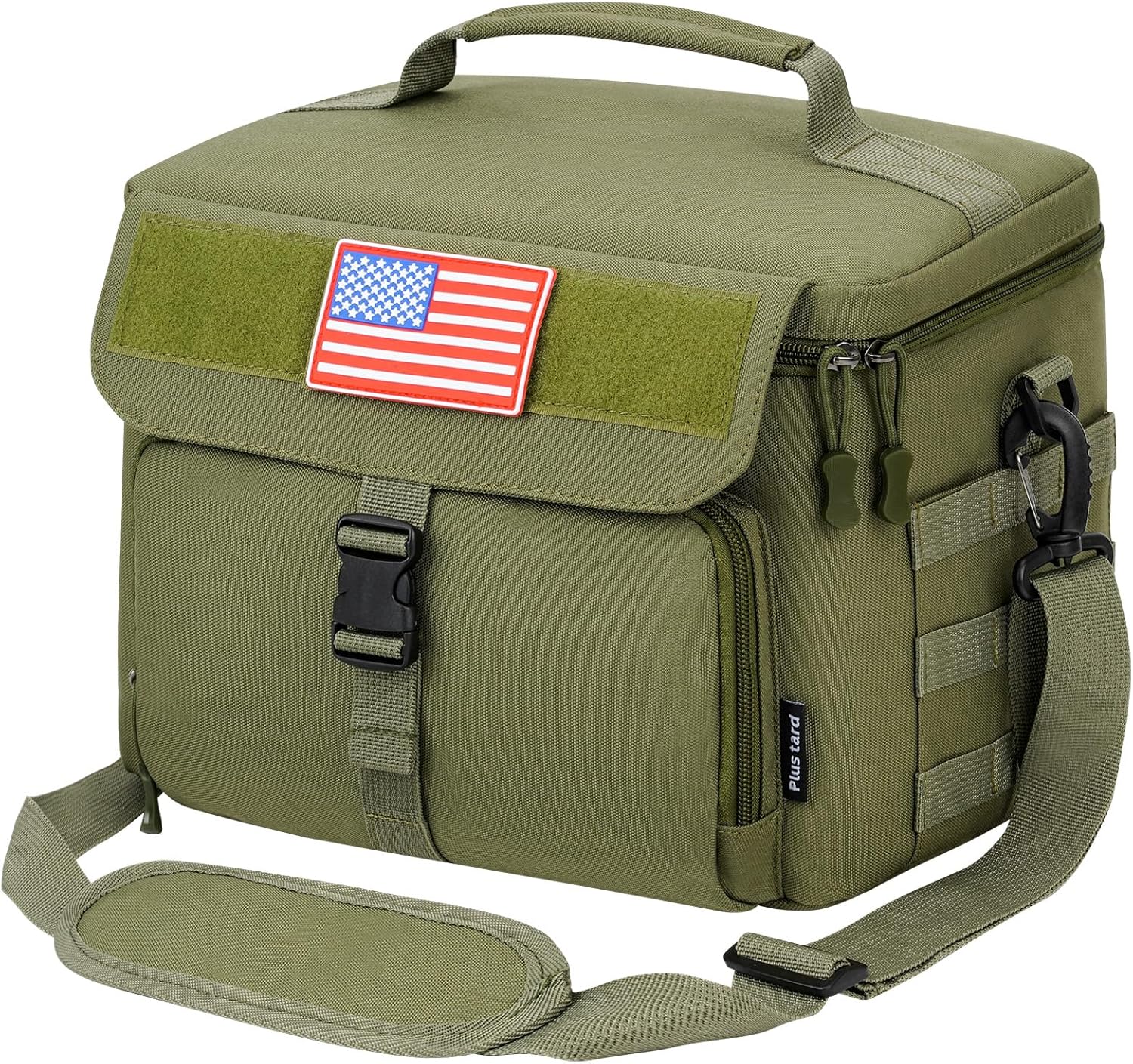 Ronyes Tactical Lunch Box for Men， Large Insulated Lunch Bag with Shoulder Stra...