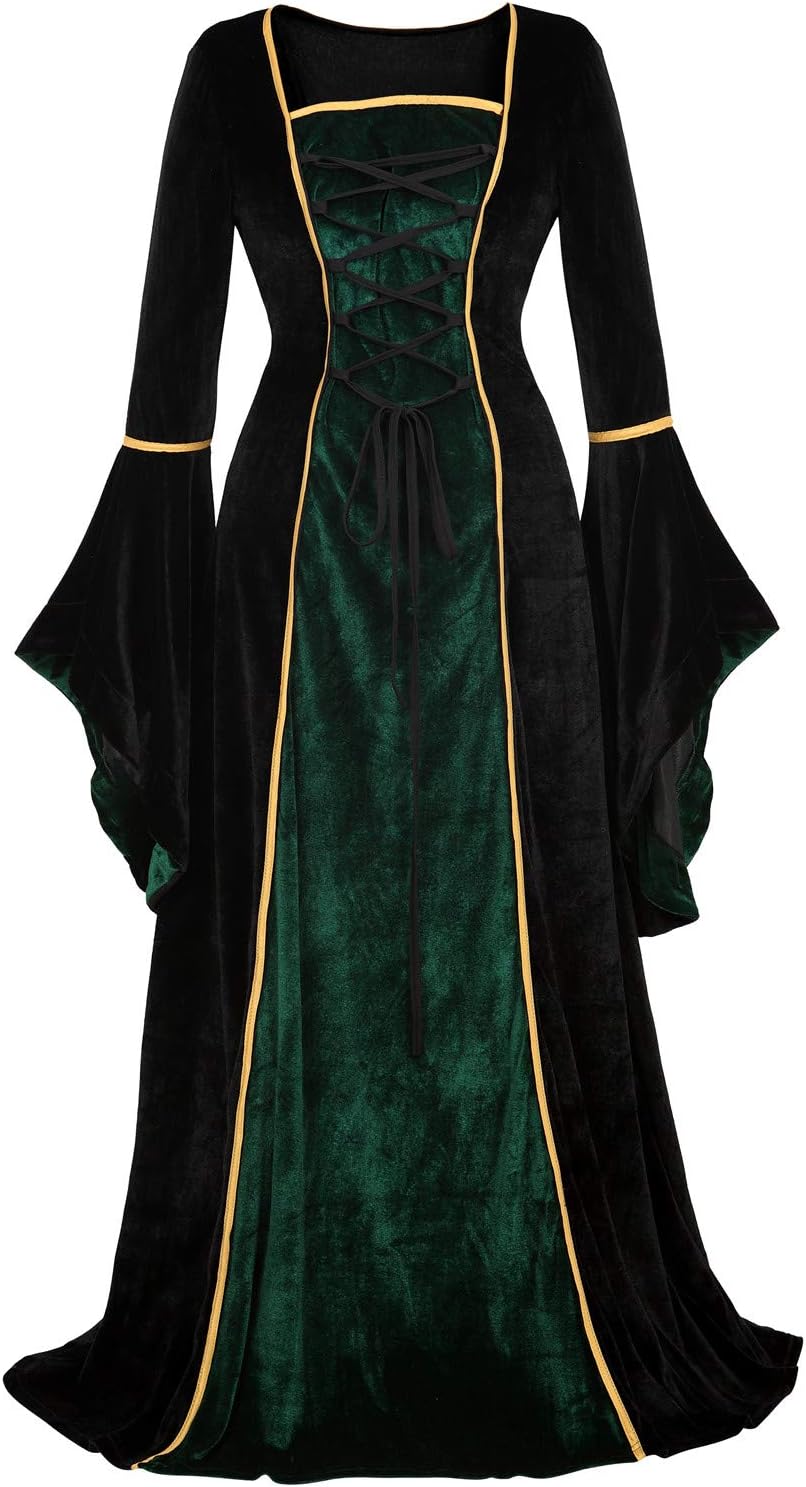 Kranchungel Renaissance Dresses, Special Women's Costume Fairy Renaissance Dress...