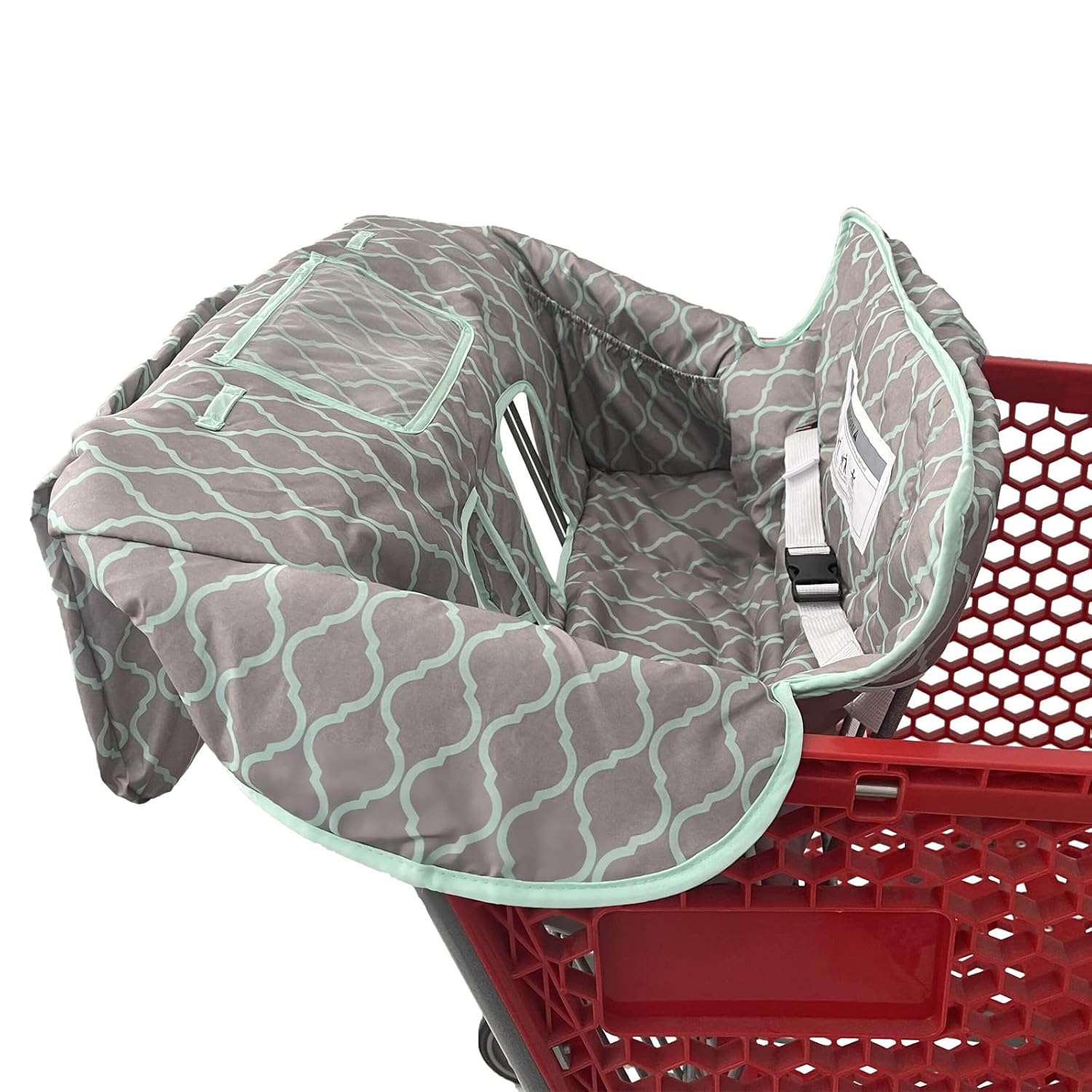 2-in-1 Shopping Cart and High Chair Cover for Baby, Padded Cover, Fold'n Roll St...