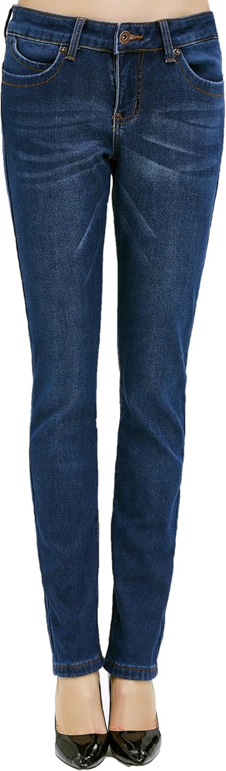 Camii Mia Fleece-Lined Jeans, Special Winter Jeans Warm Pants, Innovative Therma...