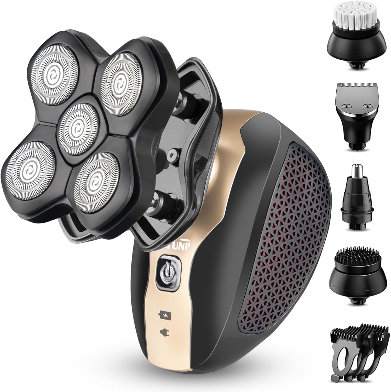 Upgrade Magnetic Head Shavers, Special Shavers for Bald Men, Innovative Cordless...