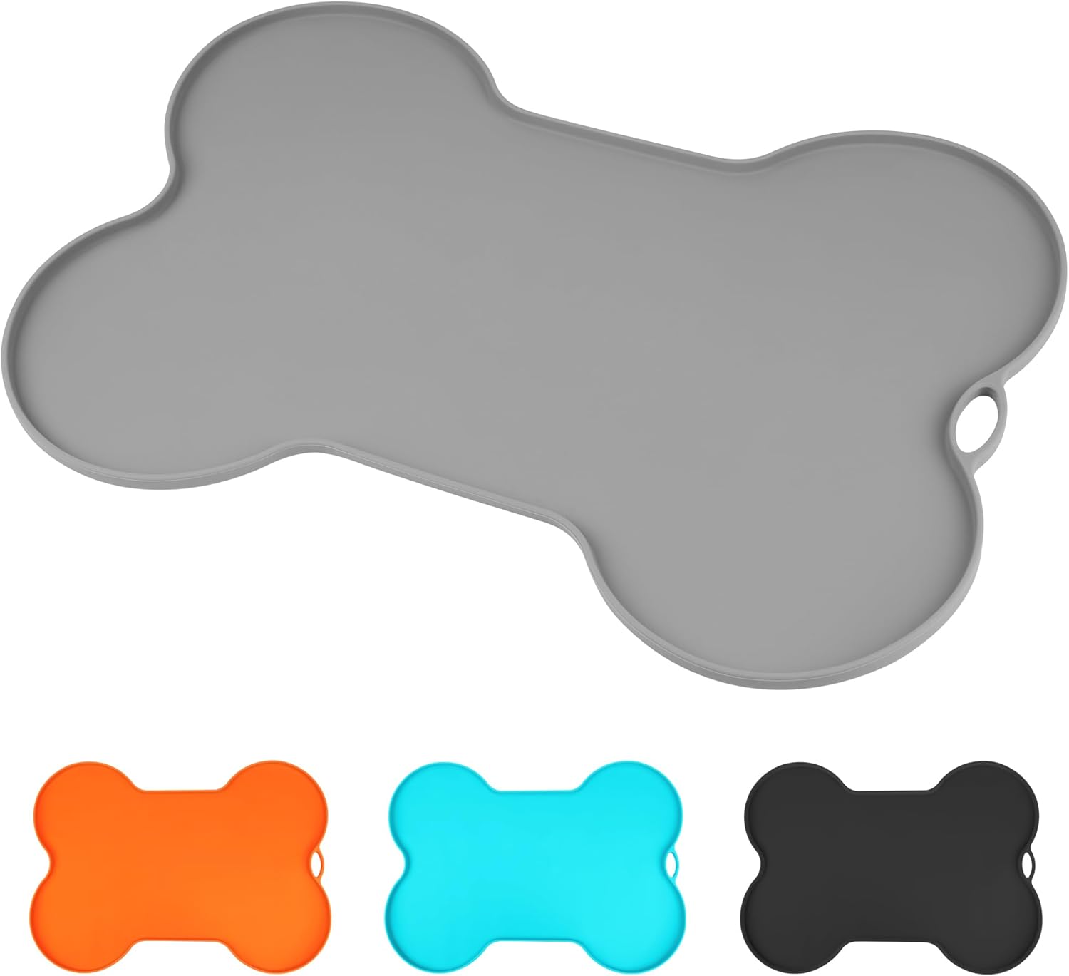 Dog Food Mat, Dog Mat for Food and Water,Silicone Placemat for Cats and Dogs Wat...