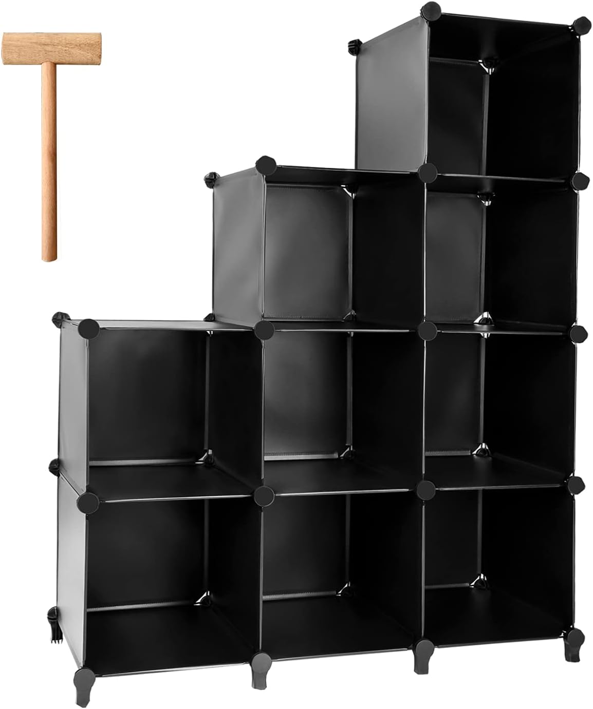Gold Armour Cube, Special 9-Cube Bookshelf for Ultimate Closet Organizer, Innova...