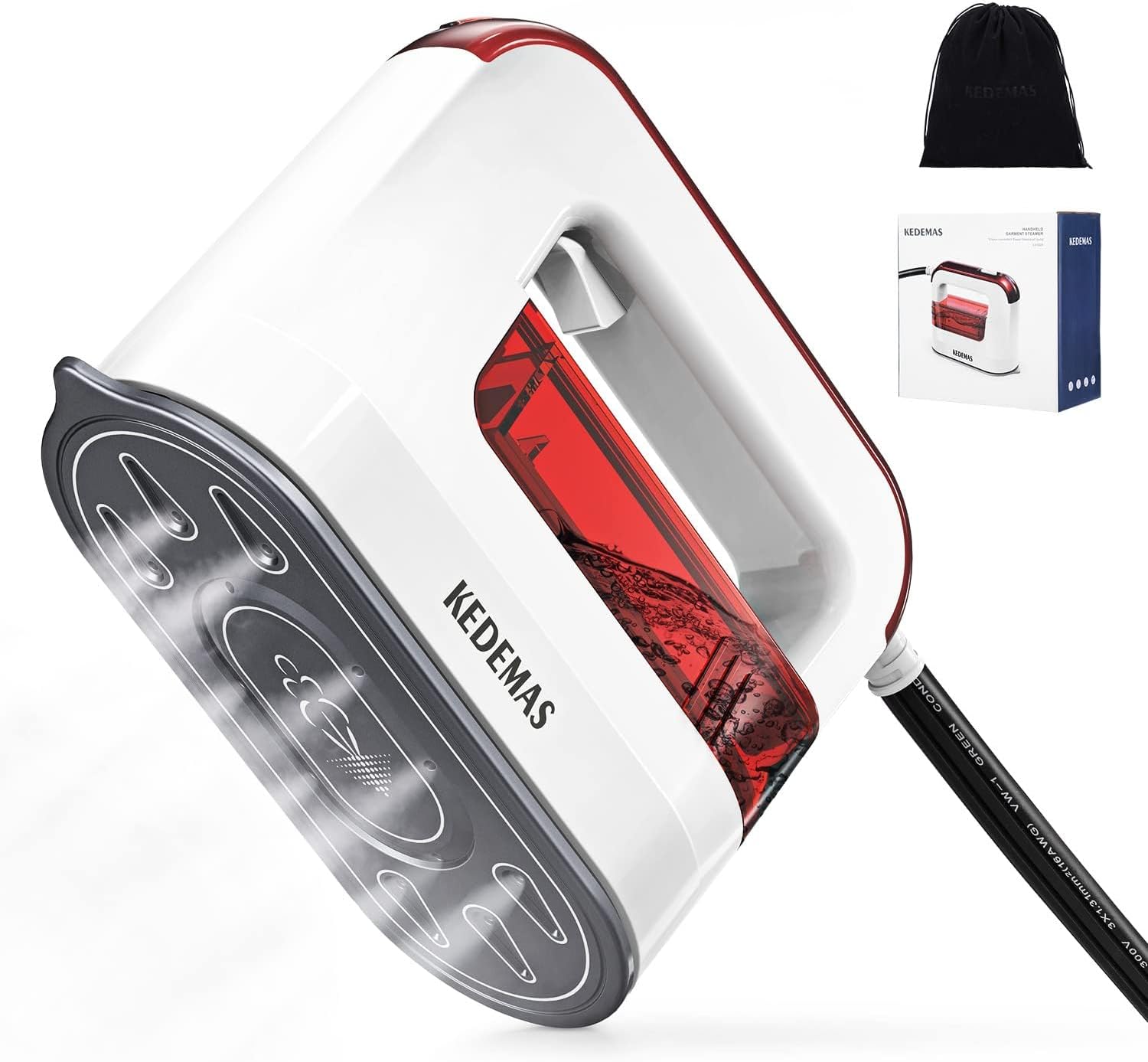 Travel Steamer Iron for Clothes, Special Mini Iron with 1300W Power, High-Qualit...