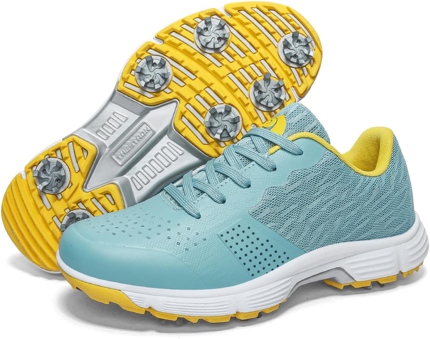 Waterproof Professional Golf Shoes, Special Spikes Golf Sneakers, Innovative Gol...
