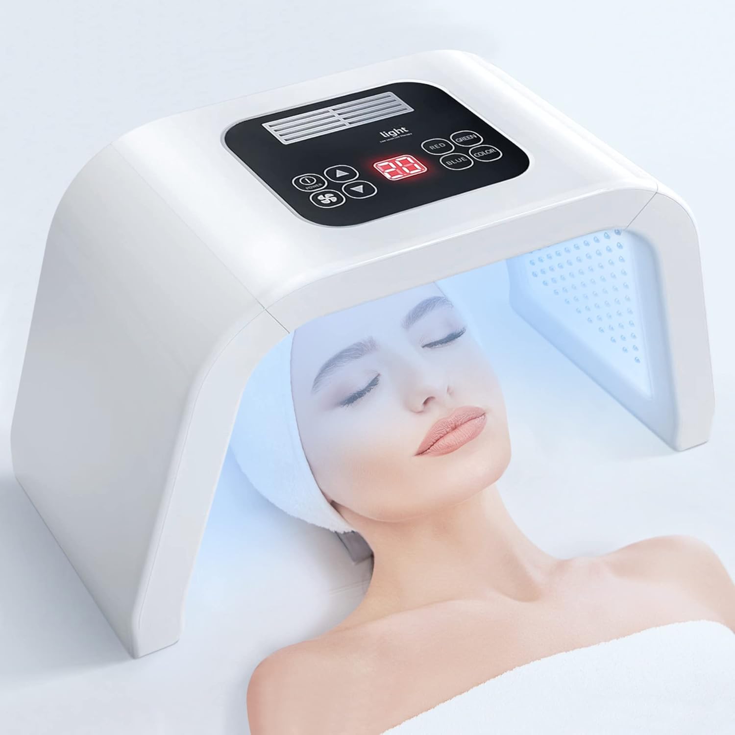 Led-Light-Therapy, Special Red Light Therapy for Face 7 in 1 Colors, Innovative...