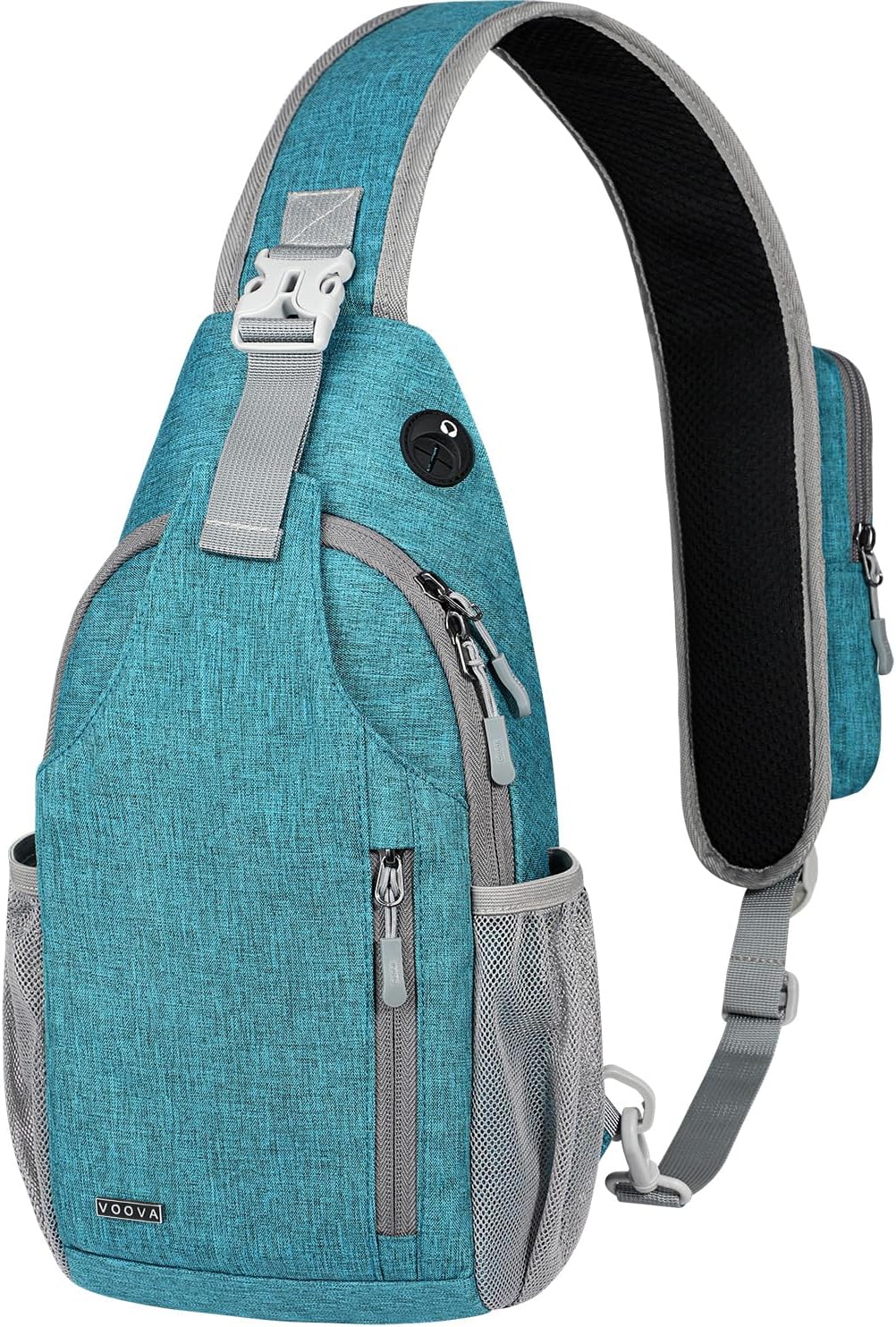 Voova Crossbody Sling Backpack Sling Bag for Men Women, Travel Hiking Chest Bag...