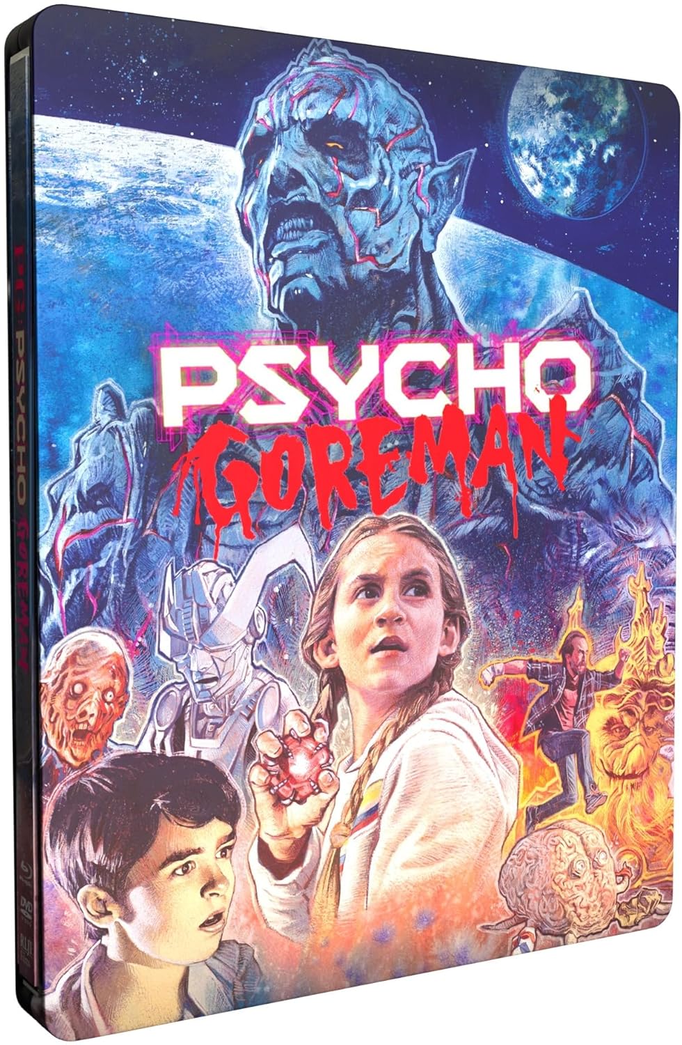Quality Psycho Goreman Steelbook, Special Blu-Ray Collection, Unique Movie Exper...
