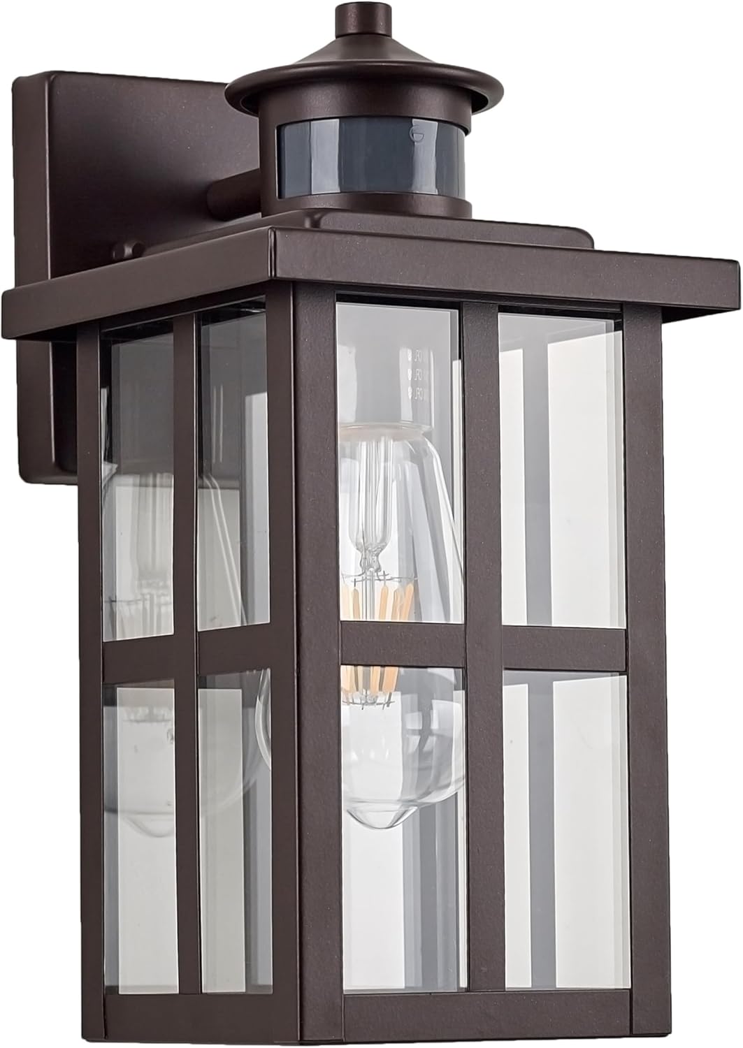 MICSIU Bronze Motion Sensor, High-quality Exterior Light Fixture, Unique 11.75 I...