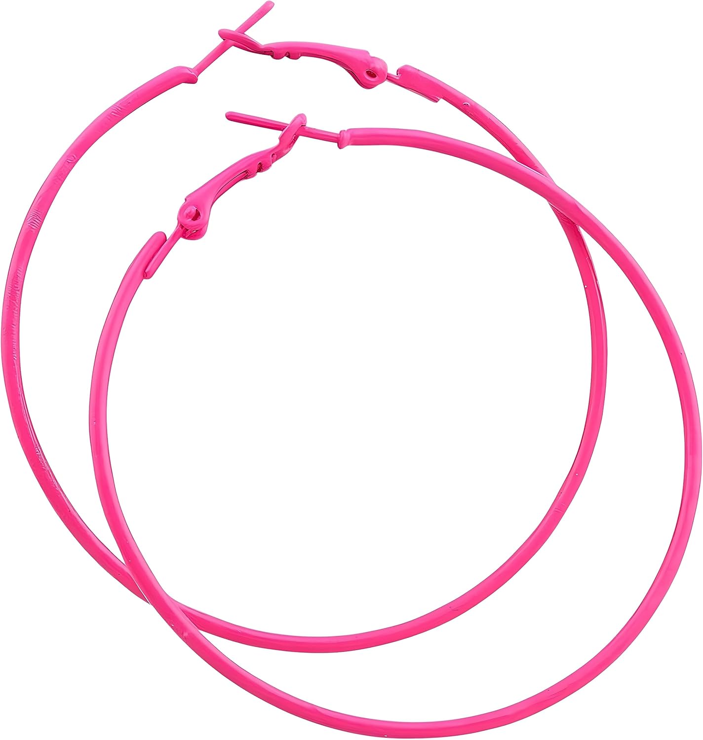 IDB Classic Stainless Steel Hoop Earrings, Special Big Hoop Earrings in Multiple...