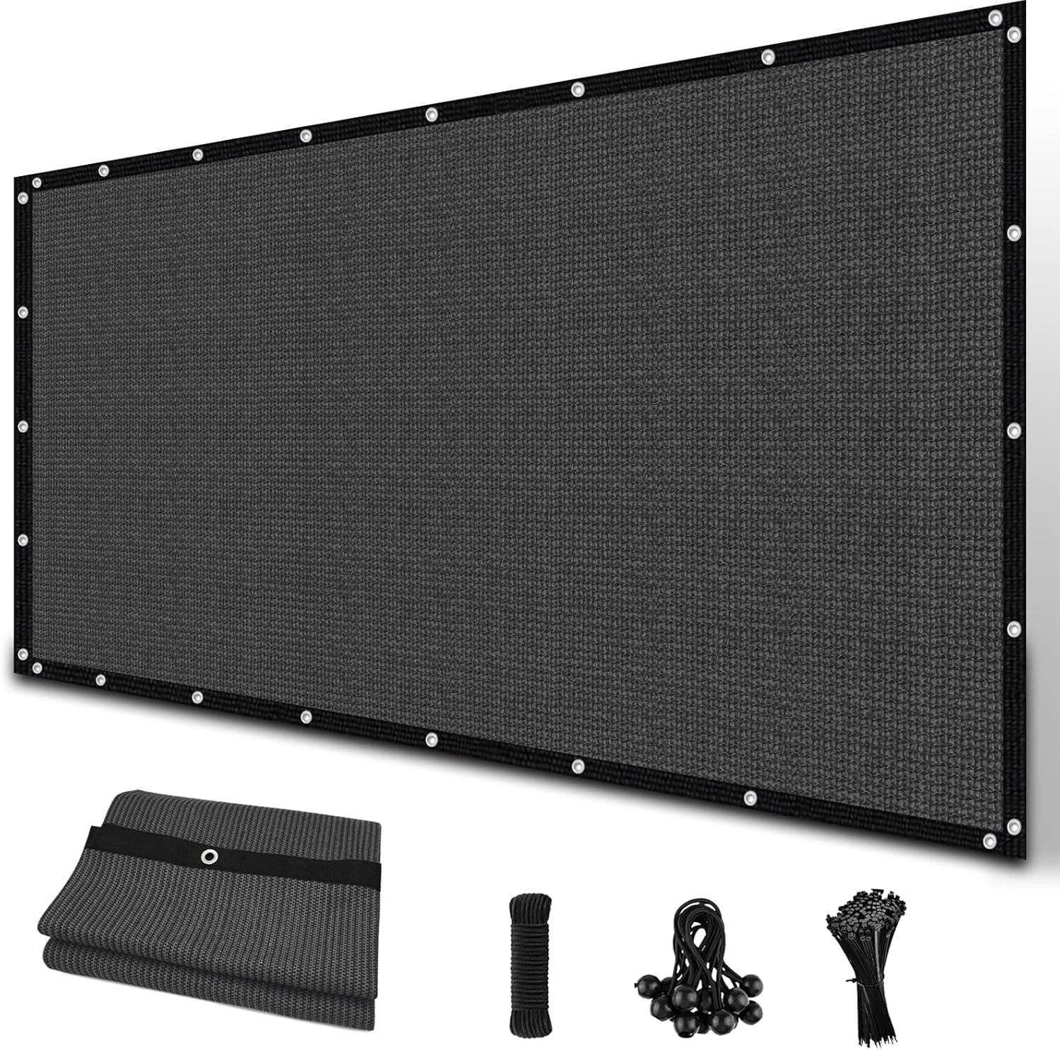Amagenix Sun Shade Cloth, Special 90% Shade Cloth with Grommets, Innovative Perg...