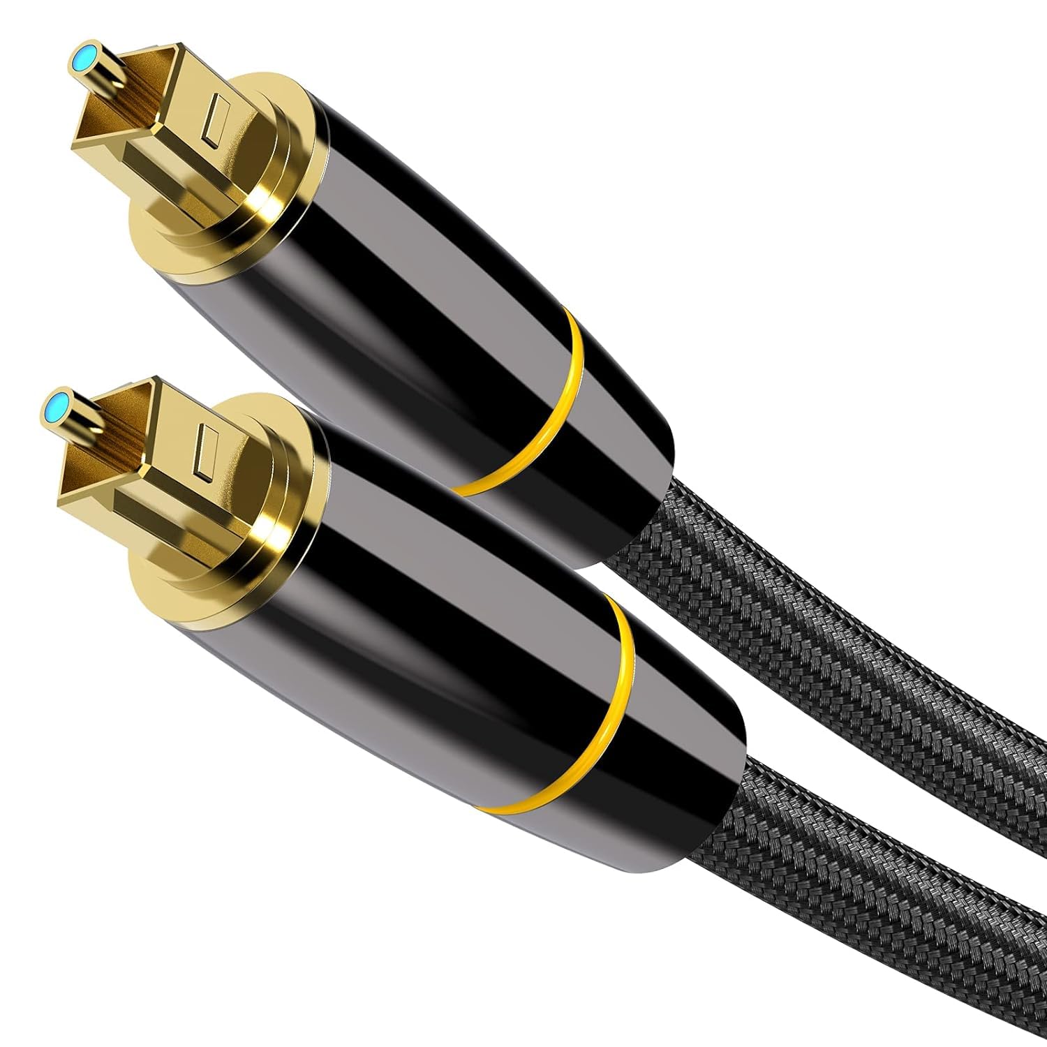 TOSLINK Cable, Optical Audio Cable (6.6 Feet/2 Meter), Digital Fiber Optic Cable...