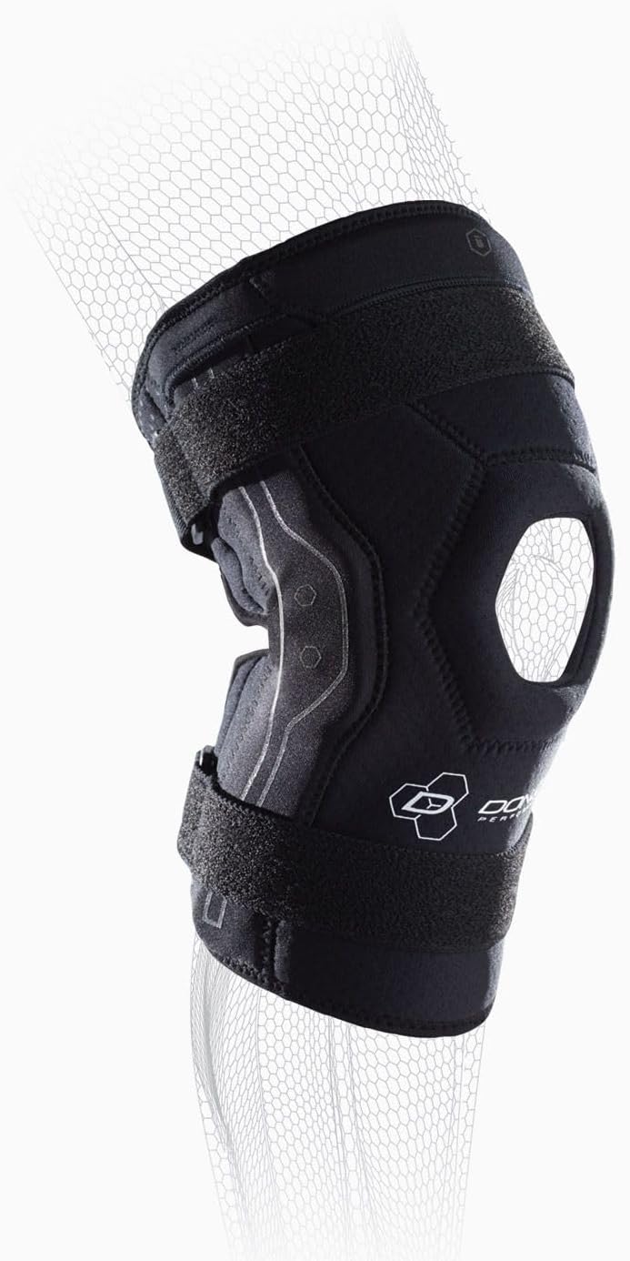 DonJoy Performance Bionic Knee Brace, Special Hinged Knee Support, Adjustable Pa...