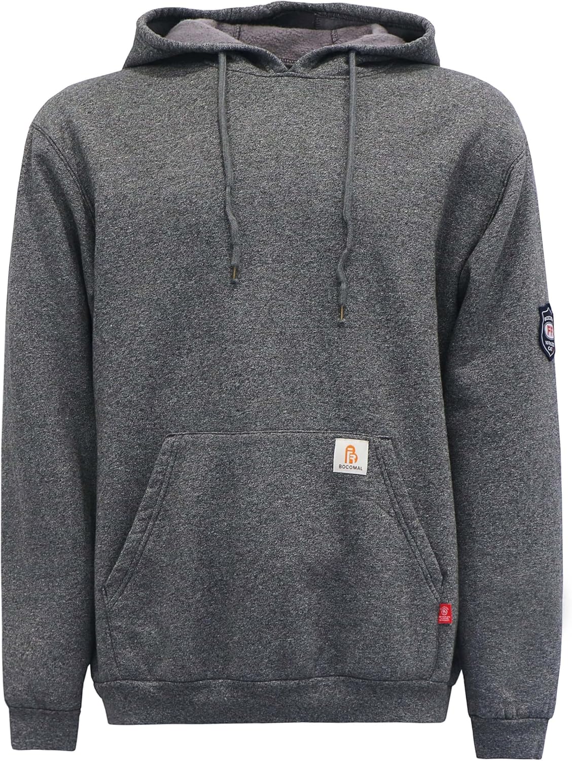 BOCOMAL FR Hoodies Pullover, Special Flame Resistant Hooded Sweatshirt for Safet...