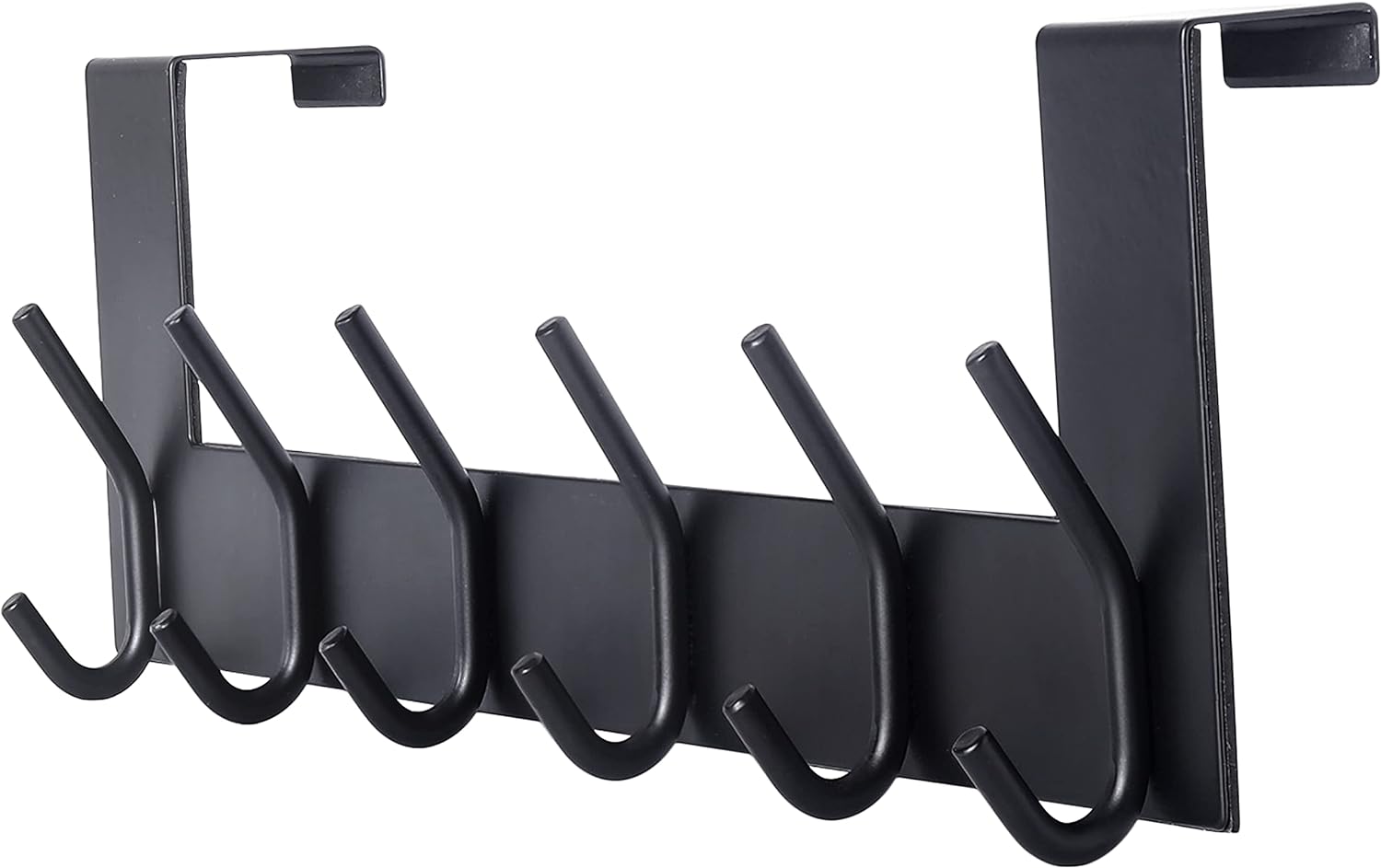 SKOLOO Over The Door Hook Hanger, Special Stainless Steel Door Hook for Hanging,...