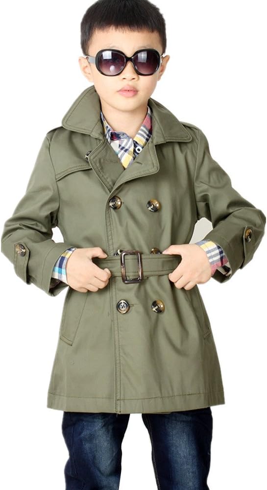 LJYH Big Boys, Classic Peacoats Dress Coats, Special Trench Jackets for 7-8 Year...