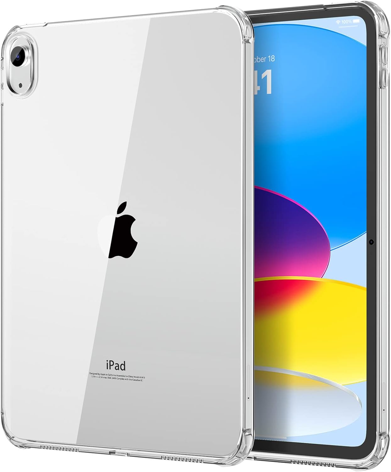 MoKo Clear iPad 10th Generation Case, iPad 10 Case...