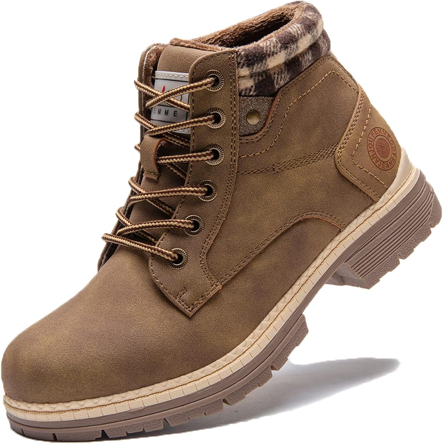 Unique ANJOUFEMME Women's Hiking Boots, Special Winter Snow Boots - Outdoor Wate...
