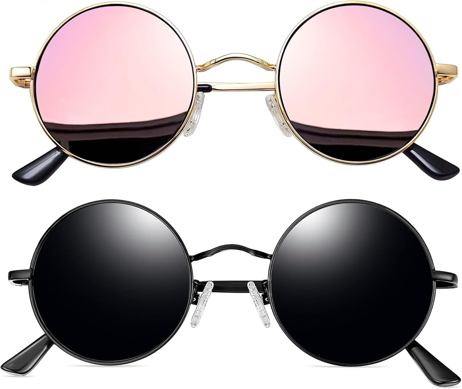 Joopin Hippie Round Sunglasses for Women Men Circle Sun Glasses UV400 Protection...