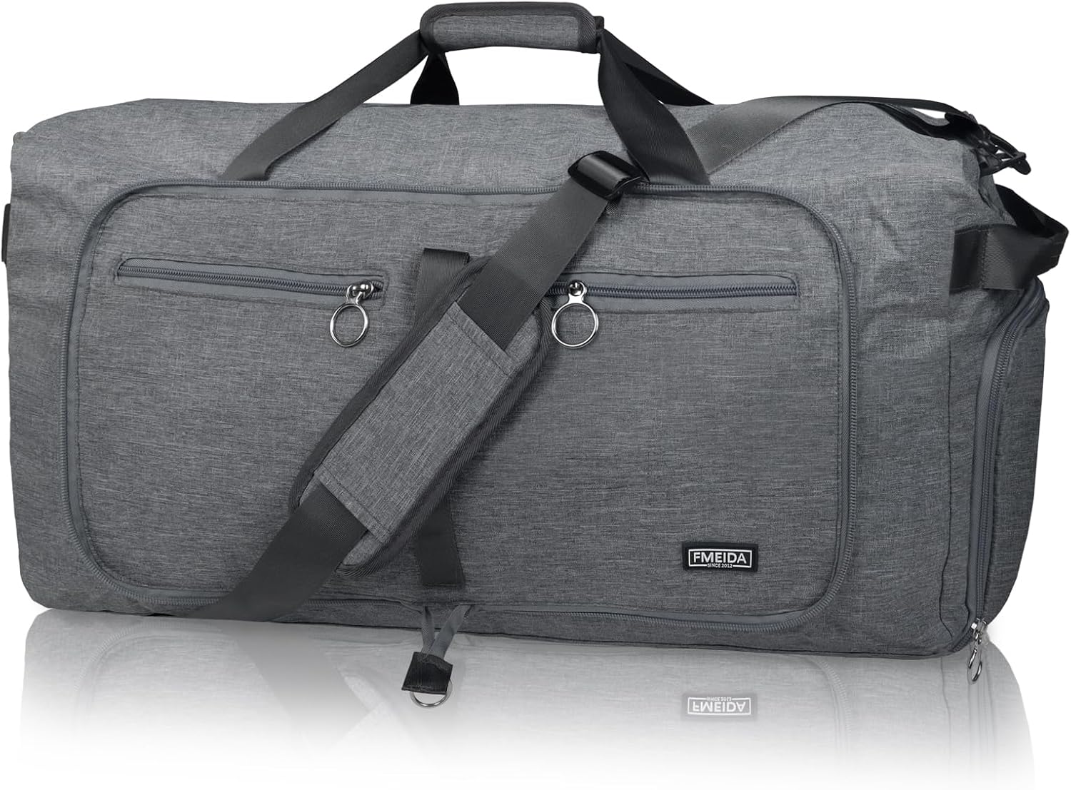 Fmeida Travel Duffel Bag 65L for Men Women Foldable Holdall Bags Weekend Bag Lar...