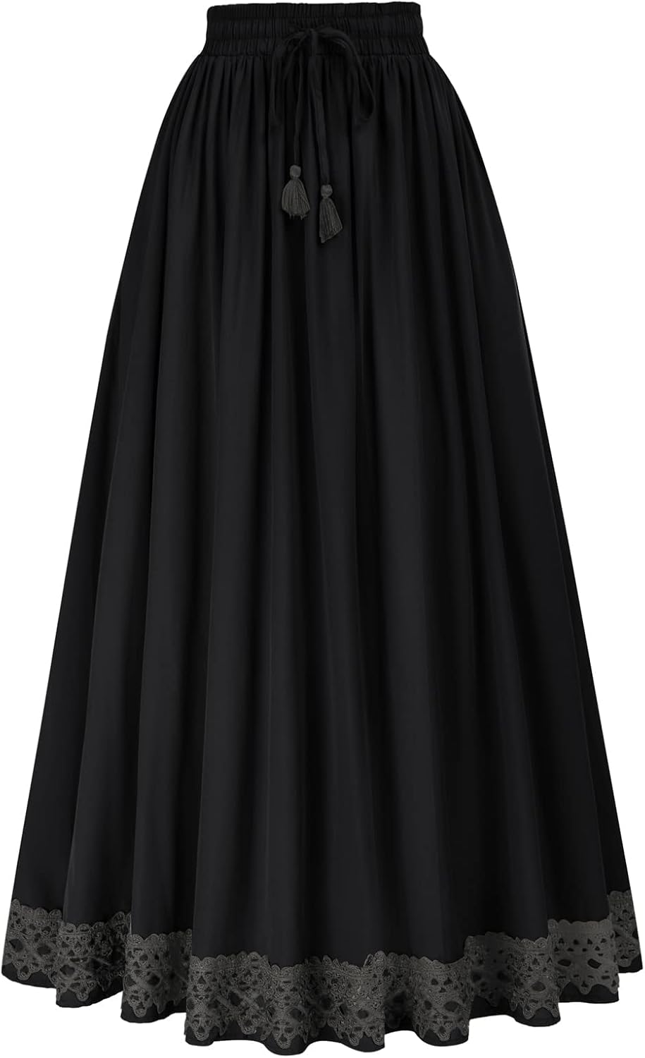 Scarlet Darkness Long Maxi skirts, Special Skirts for Women with Elastic High Wa...