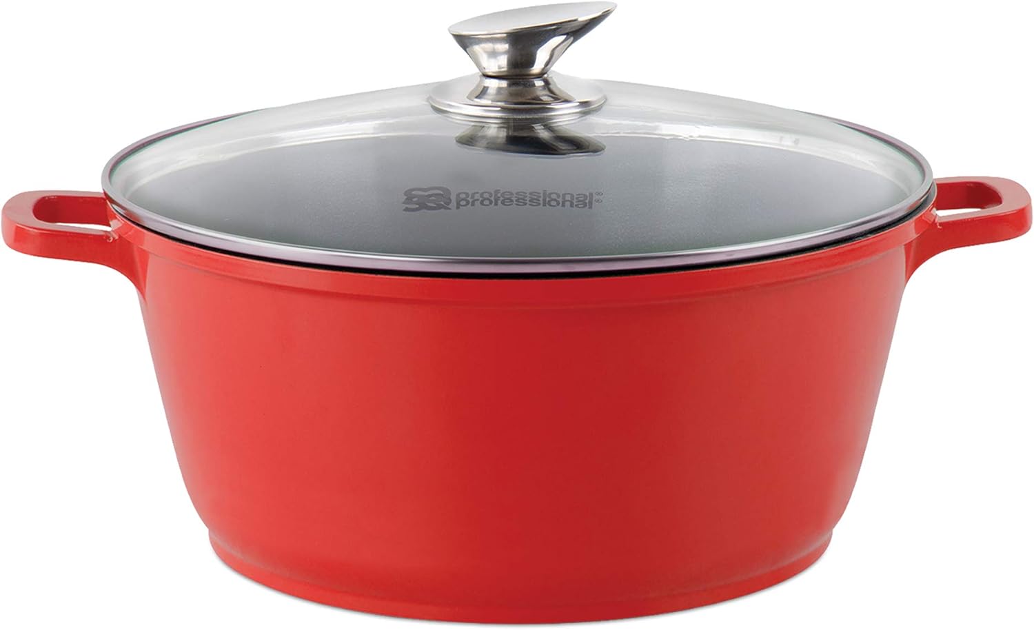 SQ Professional Stockpot, High-Quality Die-Cast Aluminium Stockpot, Durable 3-La...